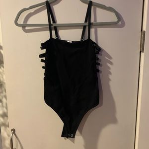 Sides Cut Out Bodysuit
